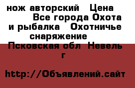 нож авторский › Цена ­ 2 500 - Все города Охота и рыбалка » Охотничье снаряжение   . Псковская обл.,Невель г.